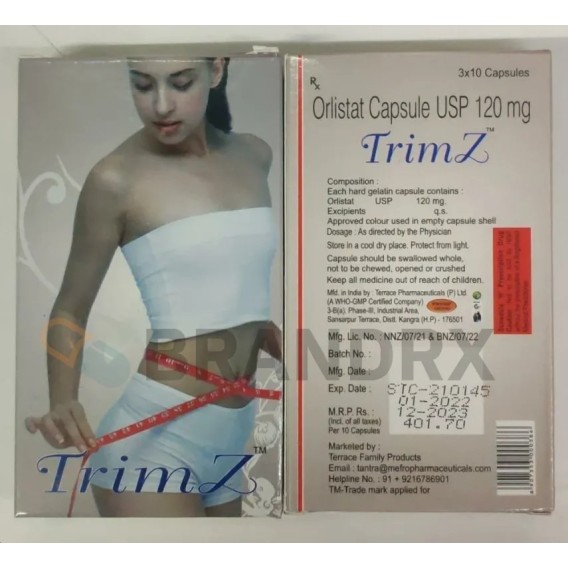 Trim Z 120 mg Pharmaceutical